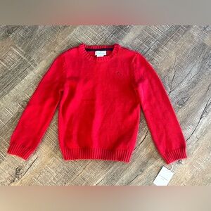 Boys nwt  size 6 Tommy Bahama Red Knit Crewneck sweater